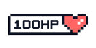 Логотип студии 100hp Gaming — поставщик слотов каталога